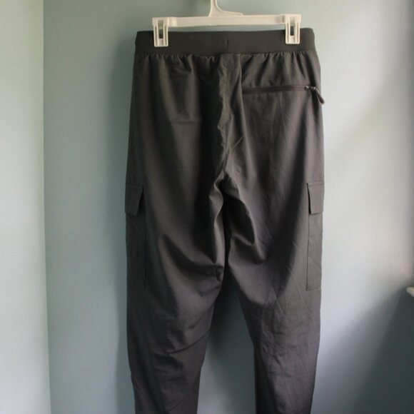 Hiking, climbing, exercise, gray pants. Elastic waist and ankles. M. - Picture 3 of 4